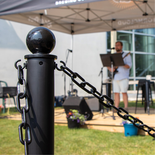 Chaîne de barri&egrave;re en plastique, Vert EastCoast Offshore Supplies