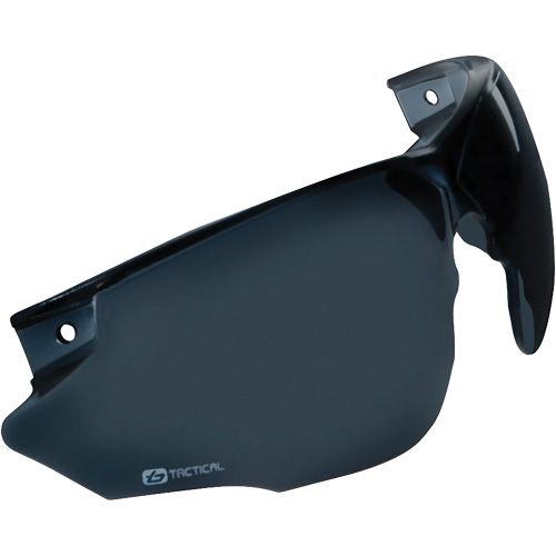 Lentille de rechange pour lunettes de s&eacute;curit&eacute; Combat, Antibu&eacute;e/Anti-&eacute;gratignures, Fum&eacute;e, Combat EastCoast Offshore Supplies