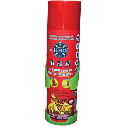 Hero 911 PFAS-Free Fire Extinguisher, ACK, 500 ml Capacity EastCoast Offshore Supplies