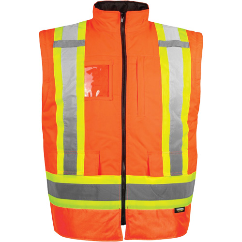High-Visibility 7-in-1 Jacket, Polyester, High Visibility Orange, 4X-Large EastCoast Offshore Supplies