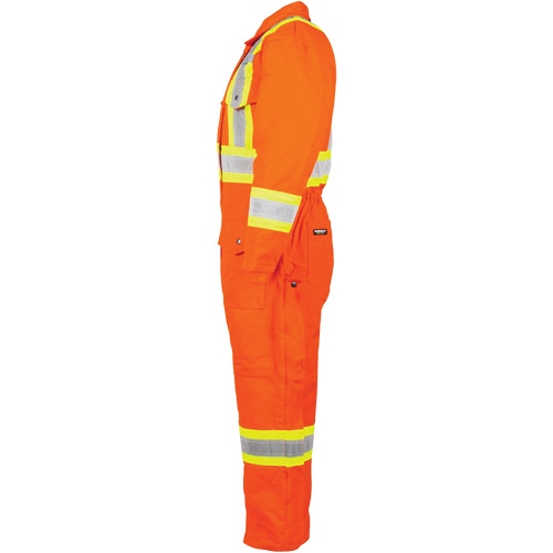 High-Visibility Lined Canvas Overalls, 2X-Large, High Visibility Orange EastCoast Offshore Supplies