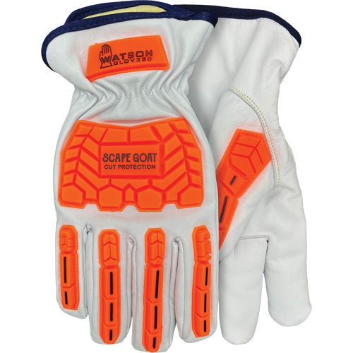 Gants r&eacute;sistants &agrave; la coupe Scape Goat, 3T-Grand, Paume en Ch&egrave;vre, Poignet &eacute;lastique/Conducteur EastCoast Offshore Supplies