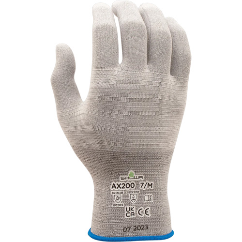 Gants AX200 ESD, Nylon, Calibre 18, 9/T-Grand EastCoast Offshore Supplies