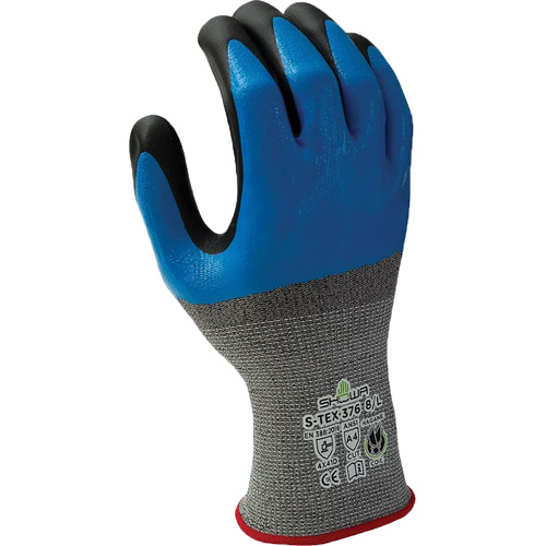 376 Cut-Resistant Gloves, 10/2X-Large, Nitrile/Foam Nitrile Coating, 13 Gauge, Polyester/Stainless Steel Shell EastCoast Offshore Supplies