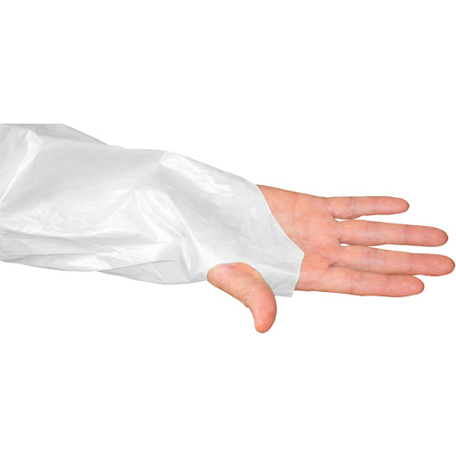 CoverMe Gown with Thumbholes, One Size, White, Polyethylene EastCoast Offshore Supplies