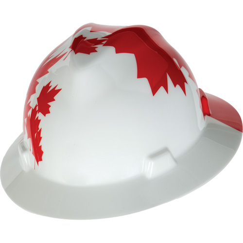Casque de protection V-Gard &agrave; fentes s&eacute;rie Canadian Freedom, Suspension Rochet, Non ventil&eacute; EastCoast Offshore Supplies