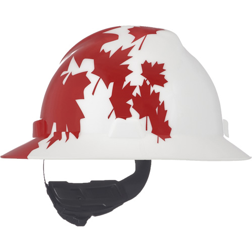 Casque de protection V-Gard &agrave; fentes s&eacute;rie Canadian Freedom, Suspension Rochet, Non ventil&eacute; EastCoast Offshore Supplies