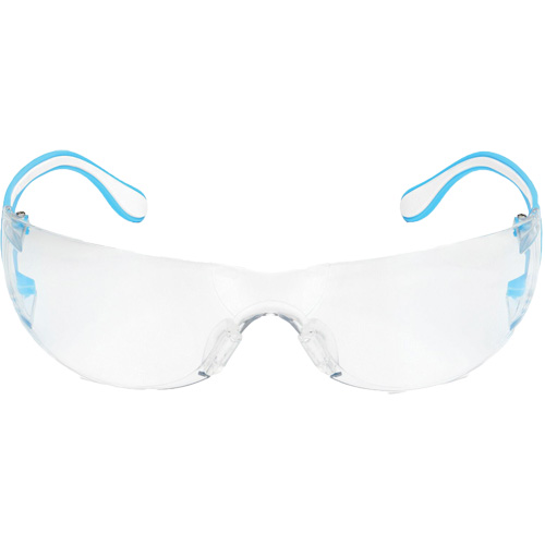 Adapt Lite Blue/White Safety Glasses, Clear Lens, Anti-Fog/Anti-Scratch, ANSI Z87+/Meets/Exceeds CSA Z94.3 EastCoast Offshore Supplies