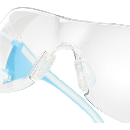Adapt Lite Blue/White Safety Glasses, Clear Lens, Anti-Fog/Anti-Scratch, ANSI Z87+/Meets/Exceeds CSA Z94.3 EastCoast Offshore Supplies