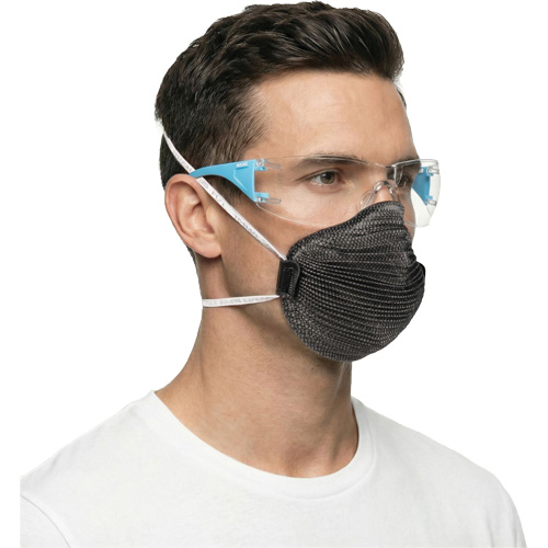 Adapt Lite Blue/White Safety Glasses, Clear Lens, Anti-Fog/Anti-Scratch, ANSI Z87+/Meets/Exceeds CSA Z94.3 EastCoast Offshore Supplies