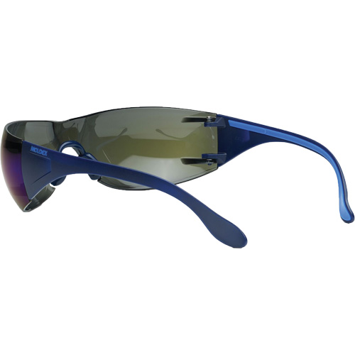 Adapt Lite Safety Glasses, Blue Mirror Lens, Anti-Fog/Anti-Scratch, ANSI Z87+/Meets/Exceeds CSA Z94.3 EastCoast Offshore Supplies