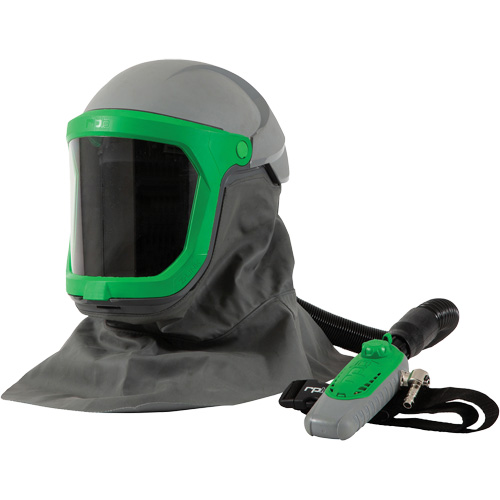 Z-Link Respirator with Safety Lens, FR Shoulder Cape, Breathing Tube & C40, Facepiece Respirator/Welding Helmet EastCoast Offshore Supplies