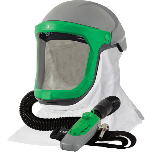 Z-Link Respirator with Tychem 4000 Shoulder Cape & C40, Facepiece Respirator/Welding Helmet EastCoast Offshore Supplies