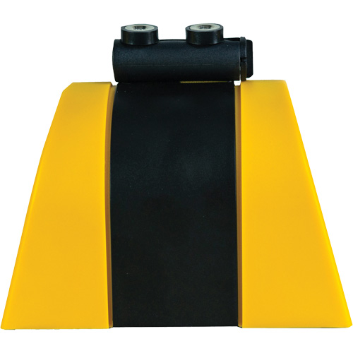 HAZLOK Safety Barrier System, Plastic, Magnetic Mount, 30', Black and Yellow Tape EastCoast Offshore Supplies