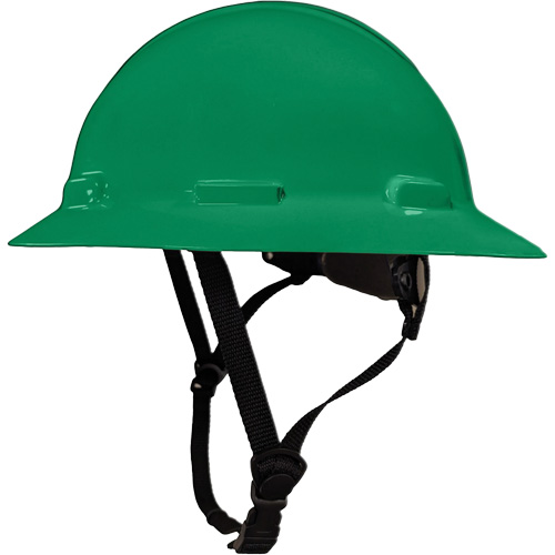 LIDGUARD&reg; Full Brim Hardhat with Chinstrap, Meets CSA Type 1, Ratchet Suspension, Vented EastCoast Offshore Supplies