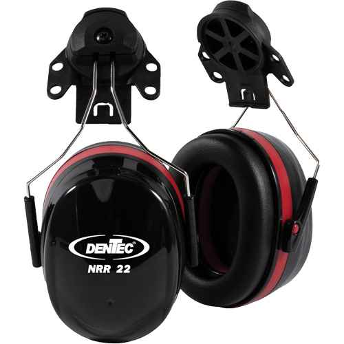 Cache-oreille SEALTEC de s&eacute;rie 500 avec bras doubles en acier inoxydable, Fixation pour casque, 26 dB NRR dB EastCoast Offshore Supplies