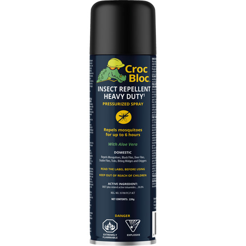 Insectifuge puissant, DEET &agrave; 30 %, Vaporisateur, 220 g EastCoast Offshore Supplies