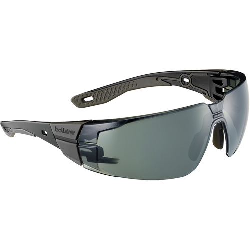 RUSH+ 2.0 M/L Safety Glasses with Black & Grey Frame, Grey/3.0 Lens, Anti-Fog/Anti-Scratch, ANSI Z87+ EastCoast Offshore Supplies