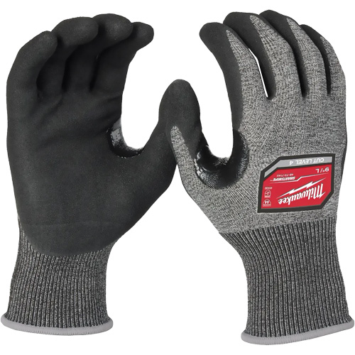 Gants haute dext&eacute;rit&eacute; r&eacute;sistants &agrave; la coupe, Taille 2T-Grand, Calibre 18, Rev&ecirc;tement Nitrile, Enveloppe en Poly&eacute;thyl&egrave;ne, ANSI/ISEA 105 niveau 4/EN 388 niveau D EastCoast Offshore Supplies