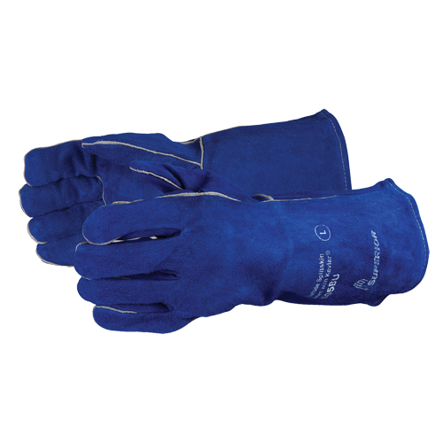 Gants de soudage, Cuir de vache refendu, Taille Taille unique EastCoast Offshore Supplies