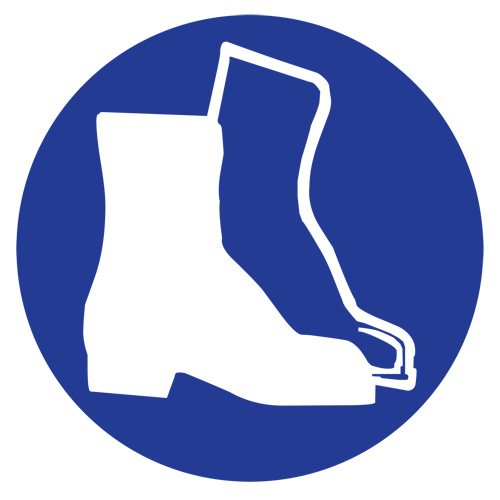 &eacute;tiquettes avec pictogramme Right to Know - Bottes, Vinyle, Feuille, 1" lo x 1-1/8" la EastCoast Offshore Supplies