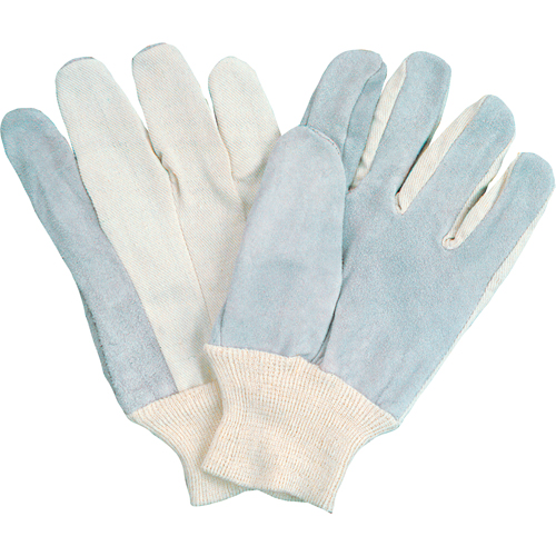 Standard-Duty Full-Index Work Gloves, Large, Split Cowhide Palm EastCoast Offshore Supplies