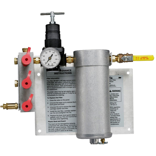 Masques non ajust&eacute;s 3M avec adduction d'air-PANNEAUX FILTRANTS PORTATIFS, Capacit&eacute; 50 pi³/min EastCoast Offshore Supplies