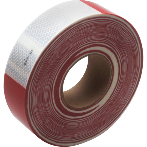 3M Scotchlite Diamond Grade Conspicuity Sheeting Series 984, 2" W x 150' L, Red & White EastCoast Offshore Supplies