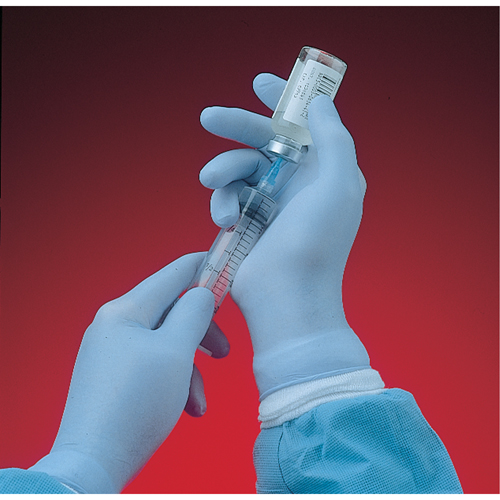 Gants N-Dex 6005PF, Moyen, Nitrile, 4 mils, Sans poudre, Bleu EastCoast Offshore Supplies