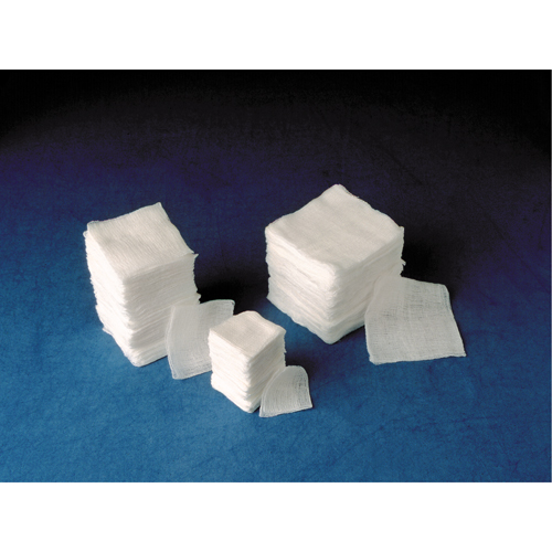 Gauze Sponges, Pad, 4" L x 4" W, Medical Device Class 1 EastCoast Offshore Supplies