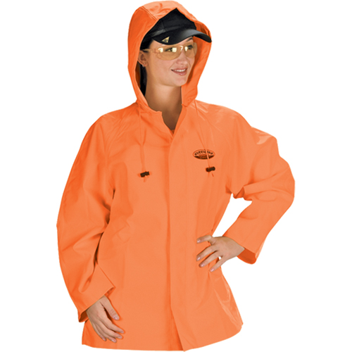 V&ecirc;tements imperm&eacute;ables Hurricane ignifuges et r&eacute;sistants &agrave; l'huile, veste, 4T-Grand, Orange haute visibilit&eacute; EastCoast Offshore Supplies
