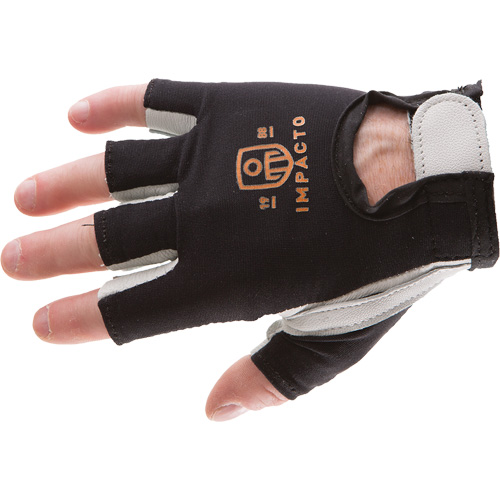Anti-Impact Left-Hand Glove, X-Small, Goatskin/Split Leather Palm, Hook & Loop Cuff EastCoast Offshore Supplies