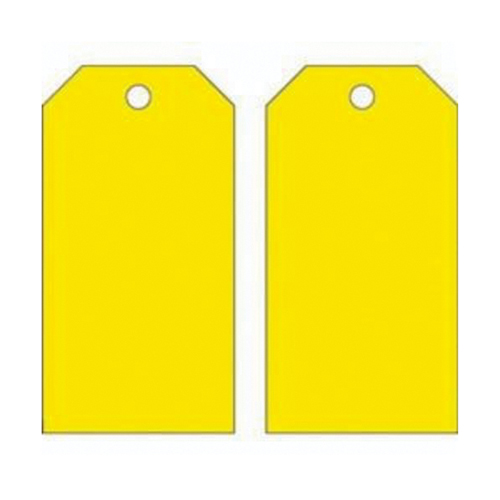 Blank Accident Prevention Tags, Metal, 3" W x 5-3/4" H EastCoast Offshore Supplies