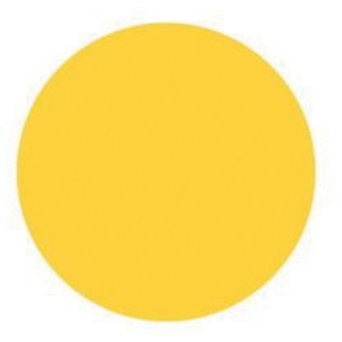 Round Write-On Labels, Circle, 1.5" L x 1.5" W, Yellow EastCoast Offshore Supplies