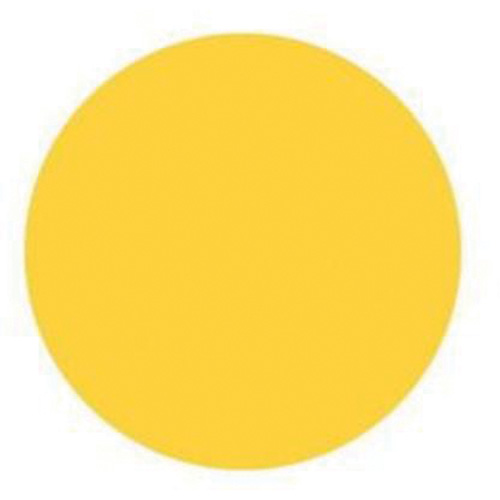 Round Write-On Labels, Circle, 3" L x 3" W, Yellow EastCoast Offshore Supplies