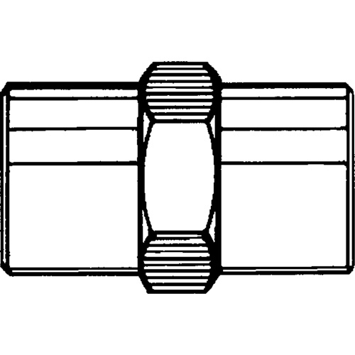 Female Hex Nipple, Brass EastCoast Offshore Supplies