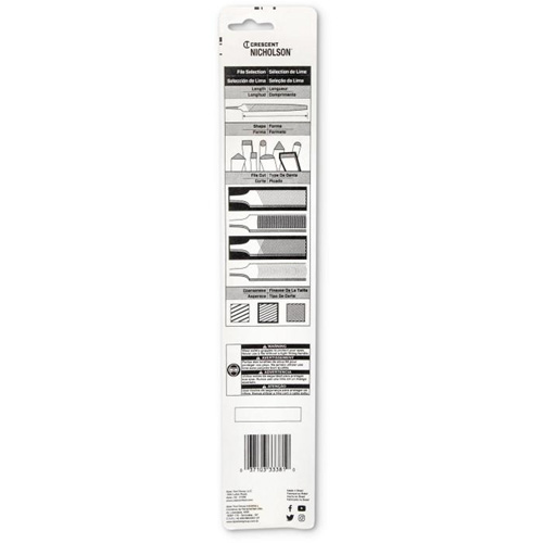 Lime d'affûtage, Plat, 8", Simple/double EastCoast Offshore Supplies