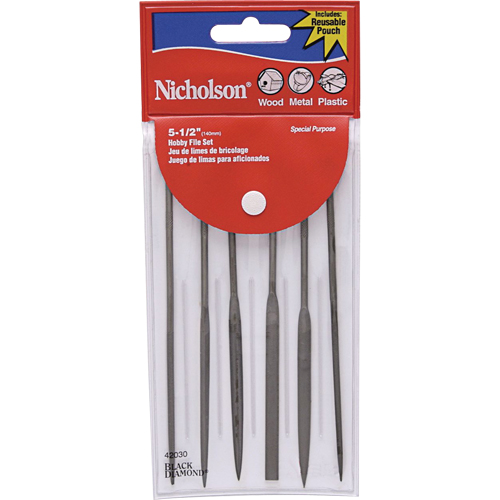 Assorted Miniature Files, 6 Pcs EastCoast Offshore Supplies