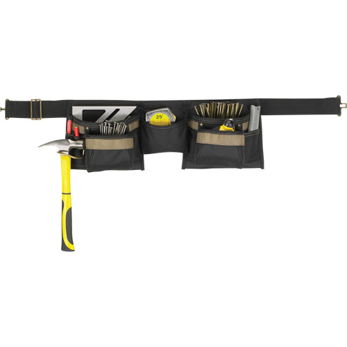 Ceinture &agrave; outils combin&eacute;e de luxe, Polyester, Noir EastCoast Offshore Supplies