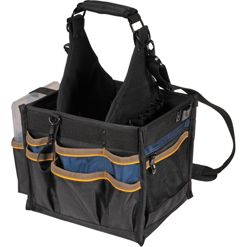 Large Electrical & Maintenance Tool Carrier, Polyester, 23 Pockets, Black EastCoast Offshore Supplies