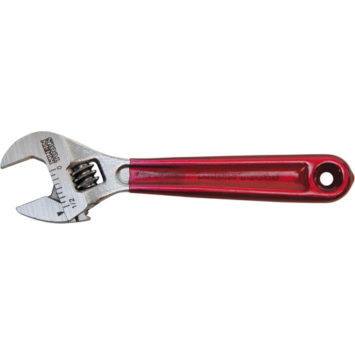 Adjustable Wrench, 4-1/2" L, 1/2" Max Width, Chrome/Polished EastCoast Offshore Supplies