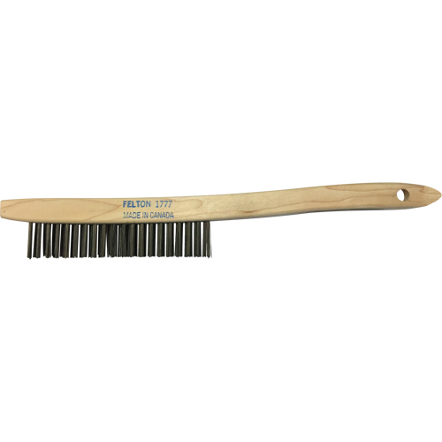Brosses de nettoyage &agrave; manche recourb&eacute;, Laiton, 3 x 19 rangs de fils, Longueur 14" EastCoast Offshore Supplies