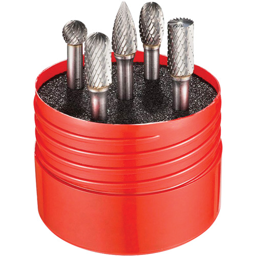 Double Cut Rotary Burr Set, 5 Pieces EastCoast Offshore Supplies