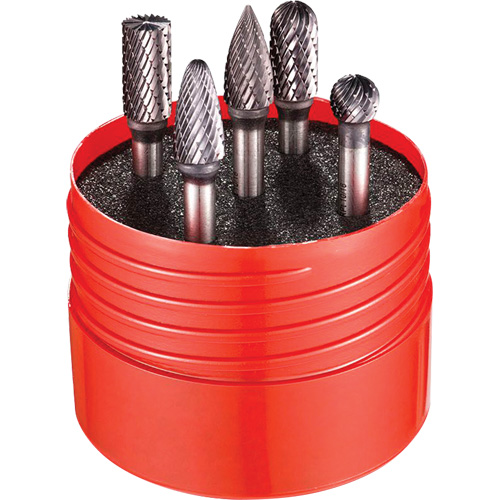 Double Cut Rotary Burr Set, 5 Pieces EastCoast Offshore Supplies