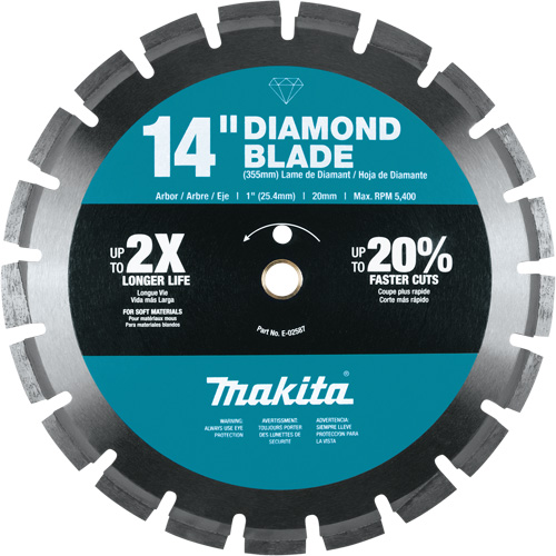 Lame diamant &agrave; bordure segment&eacute;e EastCoast Offshore Supplies