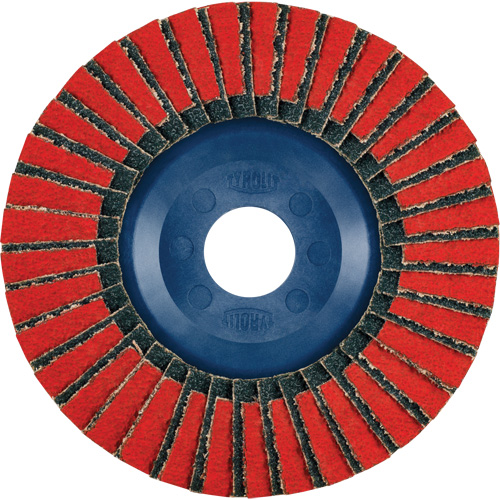 Twin Flap Disc, 5" x 7/8", Type 27, 40 Grit, Ceramic/Zirconia Alumina EastCoast Offshore Supplies