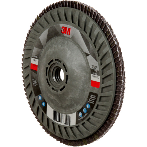769F Quick Change Flap Disc, 5" x 5/8"-11, Type 27, 120+ Grit, Ceramic EastCoast Offshore Supplies
