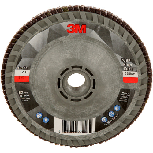 769F Quick Change Flap Disc, 4-1/2" x 5/8"-11, Type 29, 120+ Grit, Ceramic EastCoast Offshore Supplies