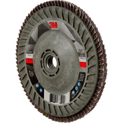 Disque &agrave; lamelles &agrave; changement rapide 769F, 5" x 5/8"-11, Type 29, Grain 60+, C&eacute;ramique EastCoast Offshore Supplies