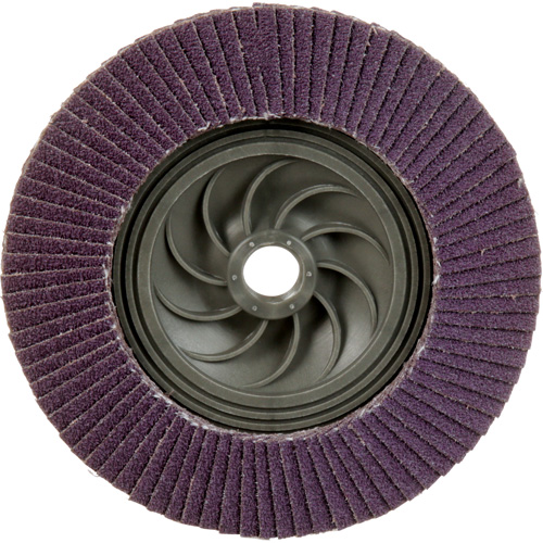 Disque &agrave; lamelles &agrave; changement rapide 769F, 5" x 5/8"-11, Type 29, Grain 60+, C&eacute;ramique EastCoast Offshore Supplies